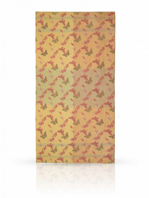 Палантин Женский SN-BUTTERFLY/YELLOW.OR